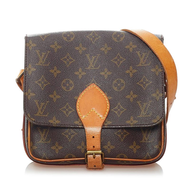 Louis Vuitton Monogram Cartouchiere MM (SHG-36612) - Barde