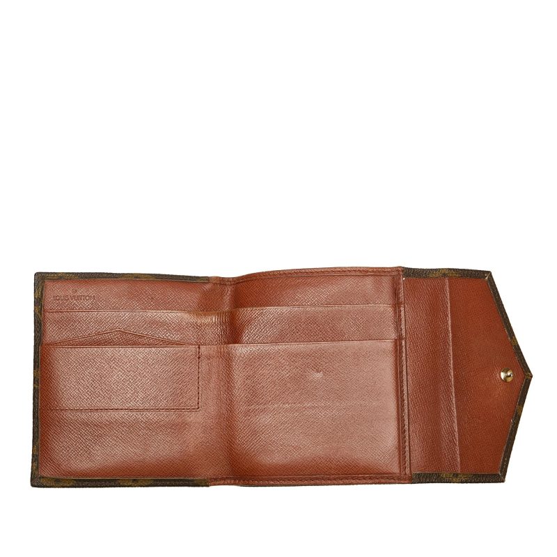 Louis Vuitton Monogram Compact Wallet (SHG-37157) - Barde - Image 5