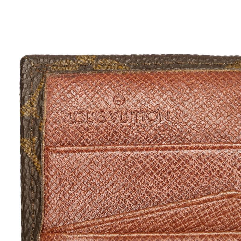 Louis Vuitton Monogram Compact Wallet (SHG-37157) - Barde - Image 8