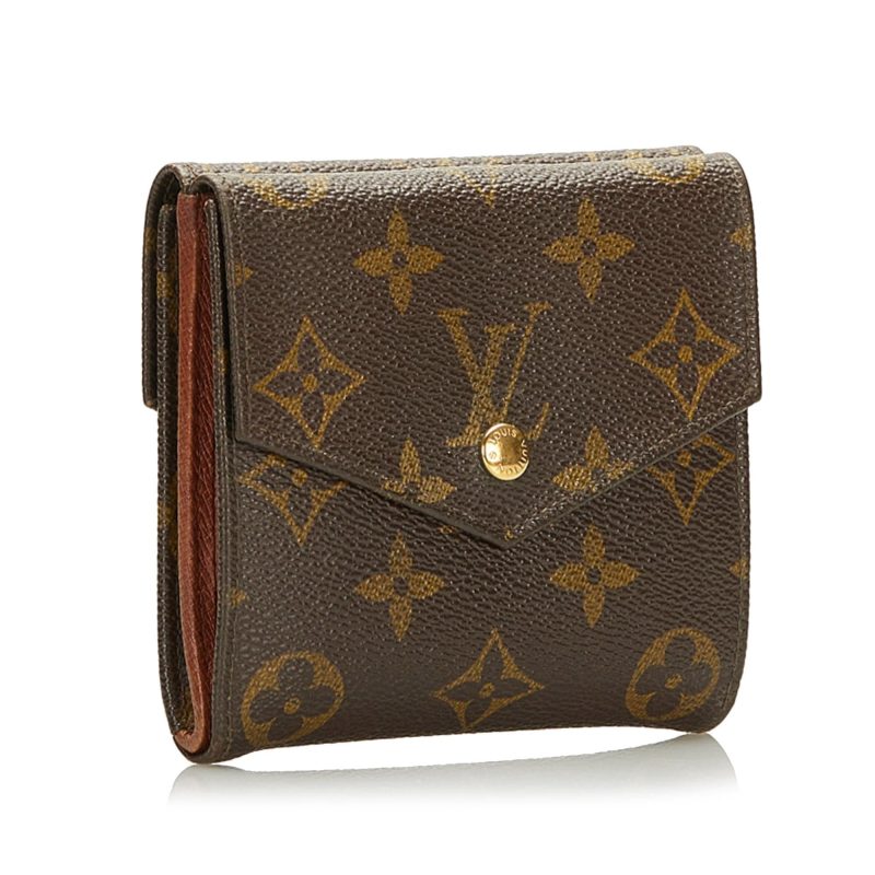 Louis Vuitton Monogram Compact Wallet (SHG-37157) - Barde - Image 2