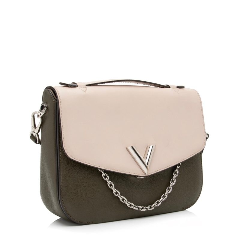 Louis Vuitton Monogram Cuir Very Messenger Bag (SHF-23537) - Barde - Image 2