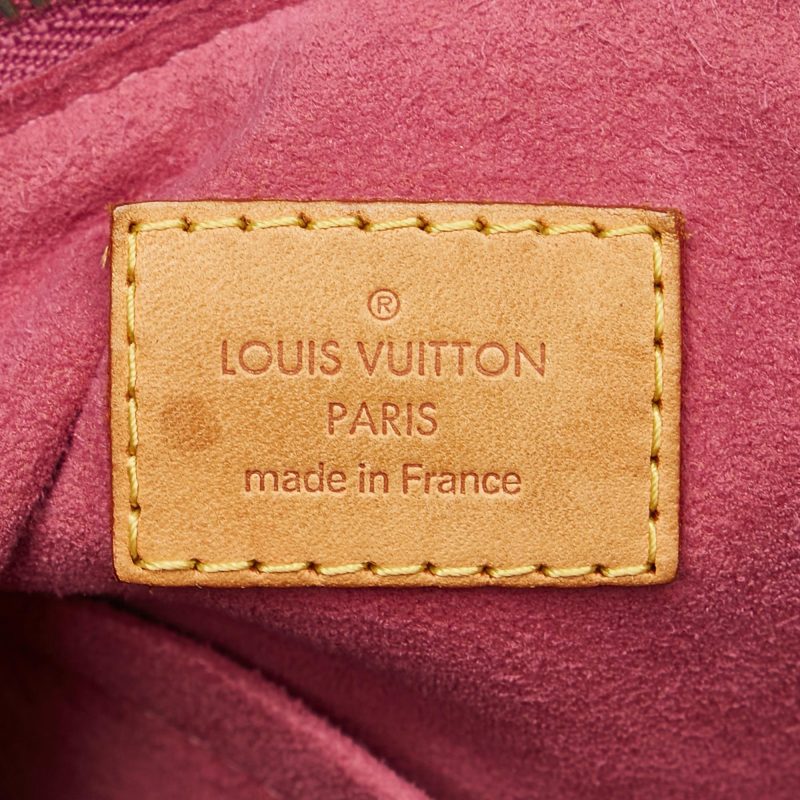 Louis Vuitton Monogram Denim Baggy PM (SHG-34821) - Barde - Image 7