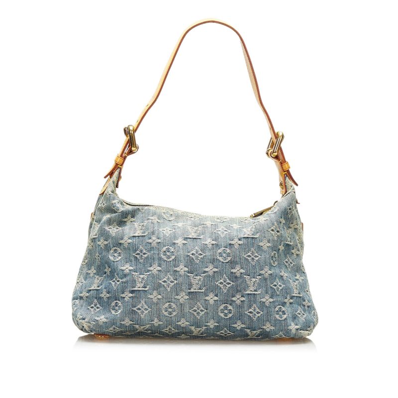 Louis Vuitton Monogram Denim Baggy PM (SHG-35571) - Barde - Image 3