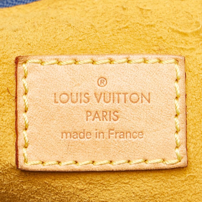 Louis Vuitton Monogram Denim Baggy PM (SHG-35571) - Barde - Image 7