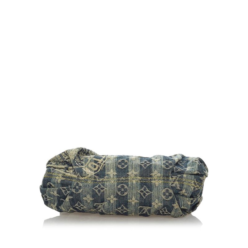 Louis Vuitton Monogram Denim Mini Pleaty Raye (SHG-35705) - Barde - Image 4