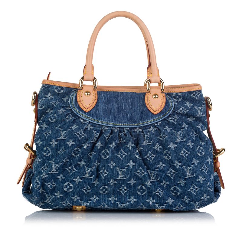Louis Vuitton Monogram Denim Neo Cabby MM (SHG-36557) - Barde - Image 3