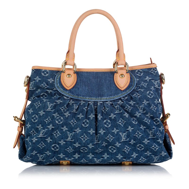 Louis Vuitton Monogram Denim Neo Cabby MM (SHG-36557) - Barde
