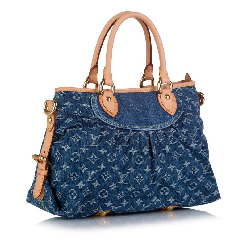Louis Vuitton Monogram Denim Neo Cabby MM (SHG-36557) - Barde - Image 2