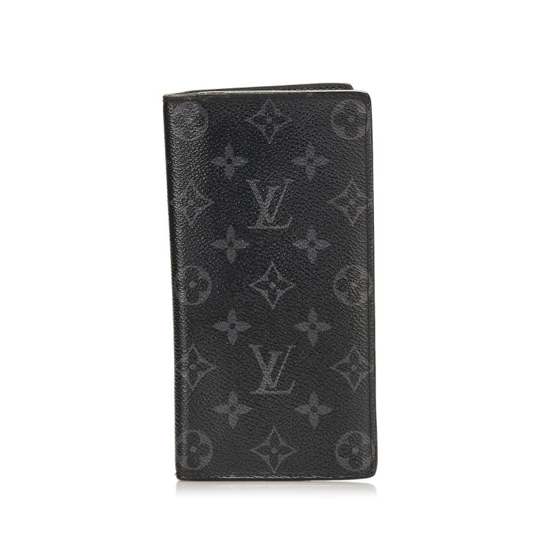Louis Vuitton Monogram Eclipse Brazza (SHG-36518) - Barde