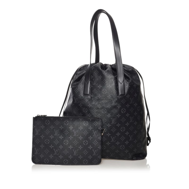 Louis Vuitton Monogram Eclipse Cabas Light (SHG-34152) - Barde - Image 5