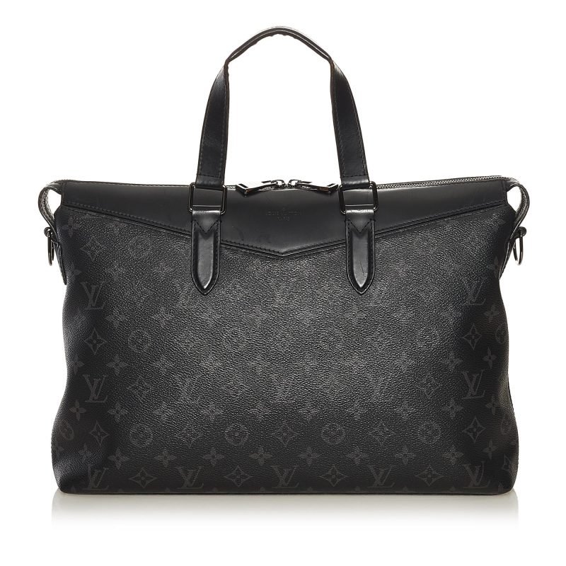 Louis Vuitton Monogram Eclipse Explorer Business Bag (SHG-36283) - Barde