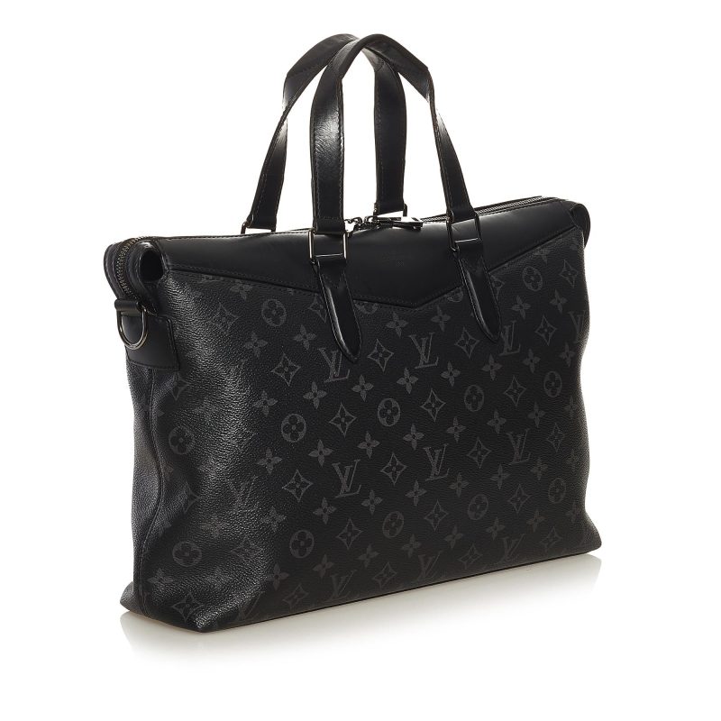 Louis Vuitton Monogram Eclipse Explorer Business Bag (SHG-36283) - Barde - Image 2