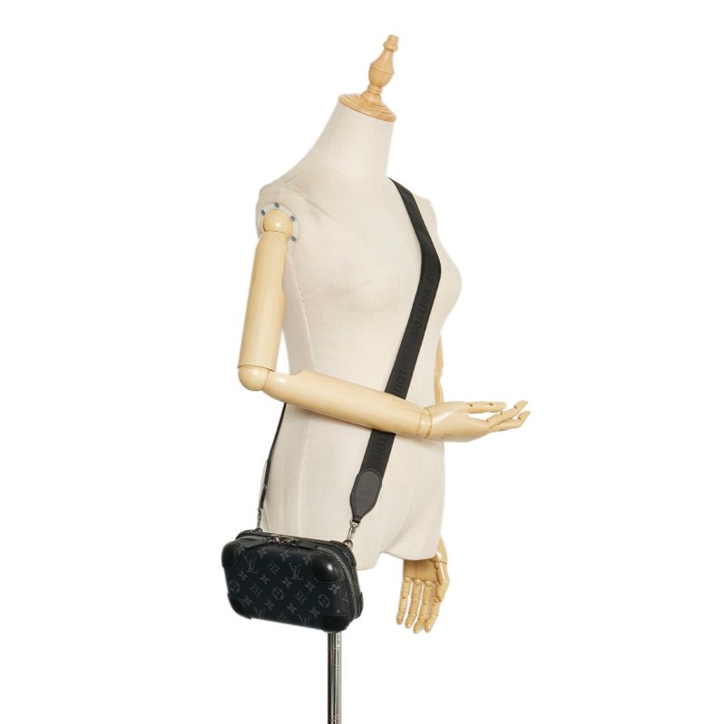 Louis Vuitton Monogram Eclipse Horizon Belt Bag (SHG-37678) - Barde - Image 5