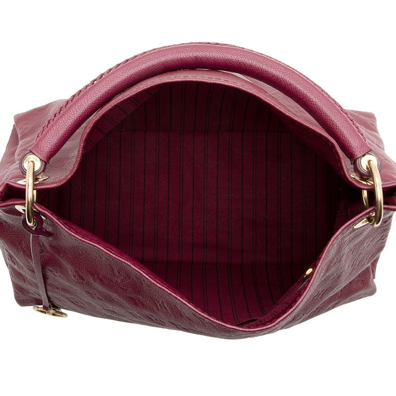 Louis Vuitton Monogram Empreinte Artsy MM Shoulder Bag (SHF-20975) - Barde - Image 7