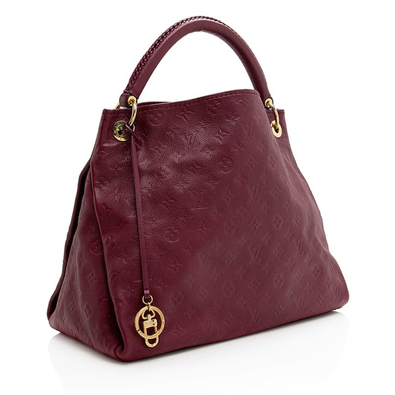 Louis Vuitton Monogram Empreinte Artsy MM Shoulder Bag (SHF-20975) - Barde - Image 2