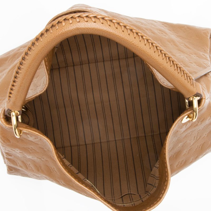 Louis Vuitton Monogram Empreinte Artsy MM Shoulder Bag (SHF-23453) - Barde - Image 7