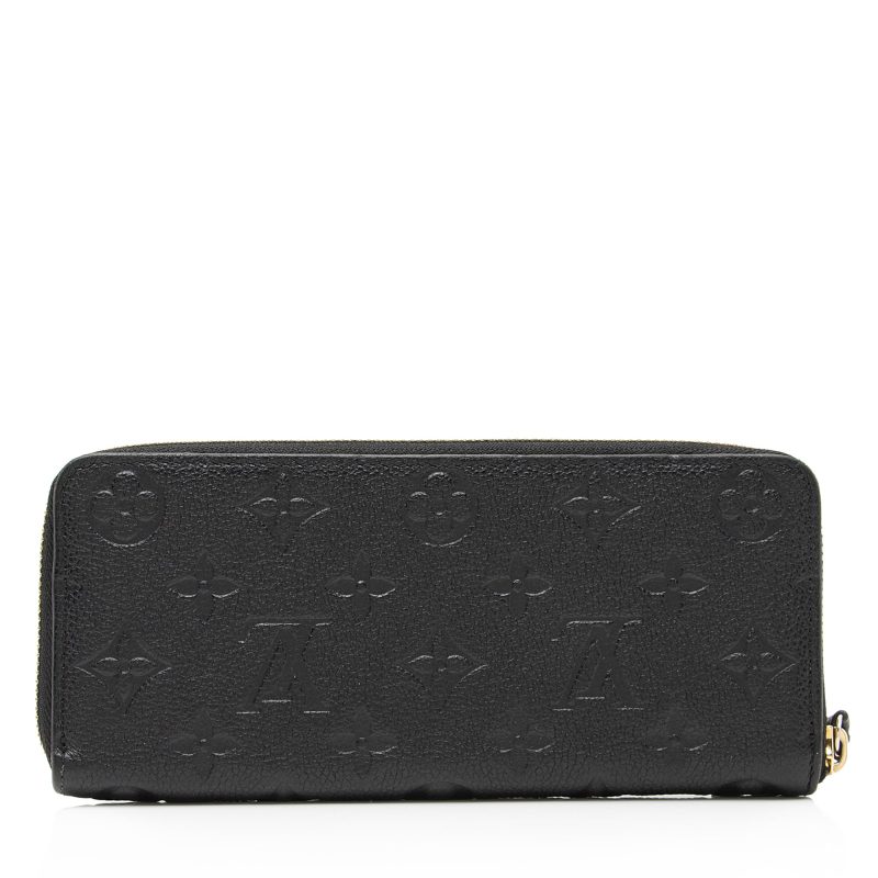 Louis Vuitton Monogram Empreinte Clemence Wallet (SHF-23934) - Barde - Image 3