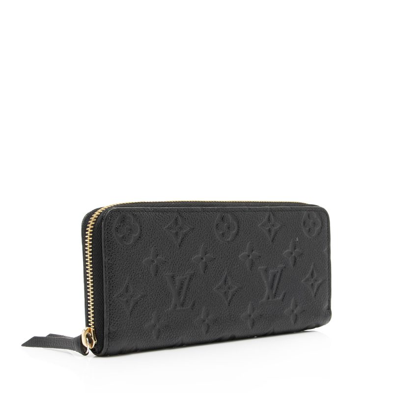 Louis Vuitton Monogram Empreinte Clemence Wallet (SHF-23934) - Barde - Image 2