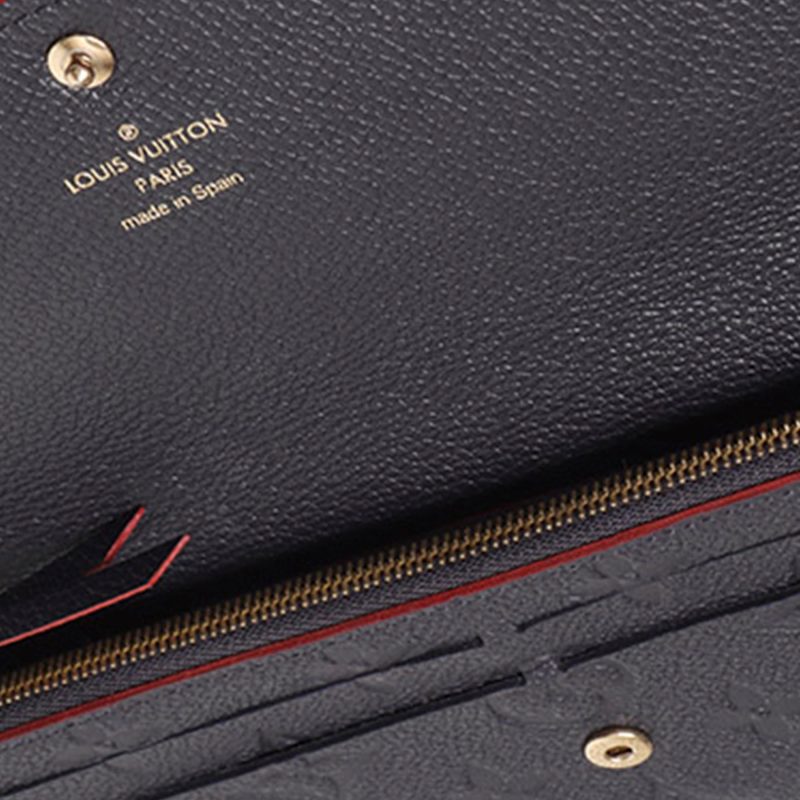 Louis Vuitton Monogram Empreinte Emilie Wallet (SHG-37400) - Barde - Image 3