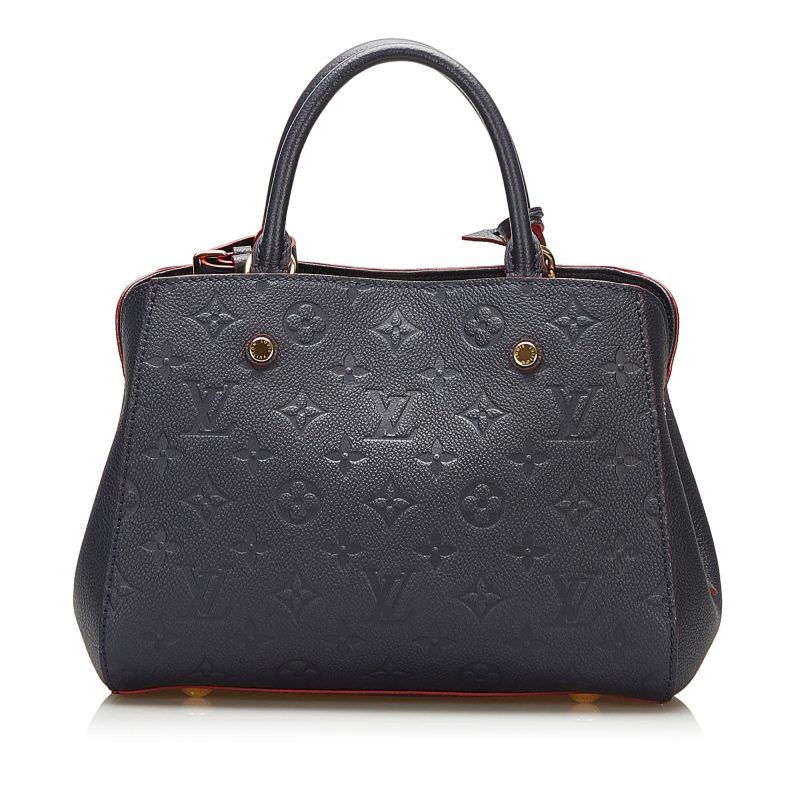 Louis Vuitton Monogram Empreinte Montaigne BB (SHG-37666) - Barde - Image 3