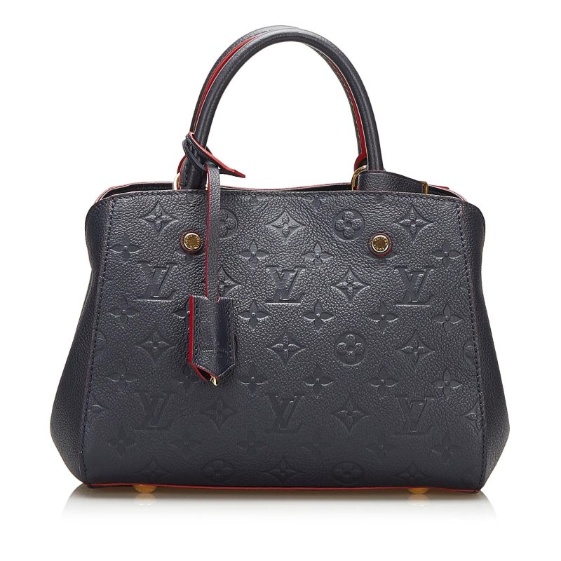 Louis Vuitton Monogram Empreinte Montaigne BB (SHG-37666) - Barde