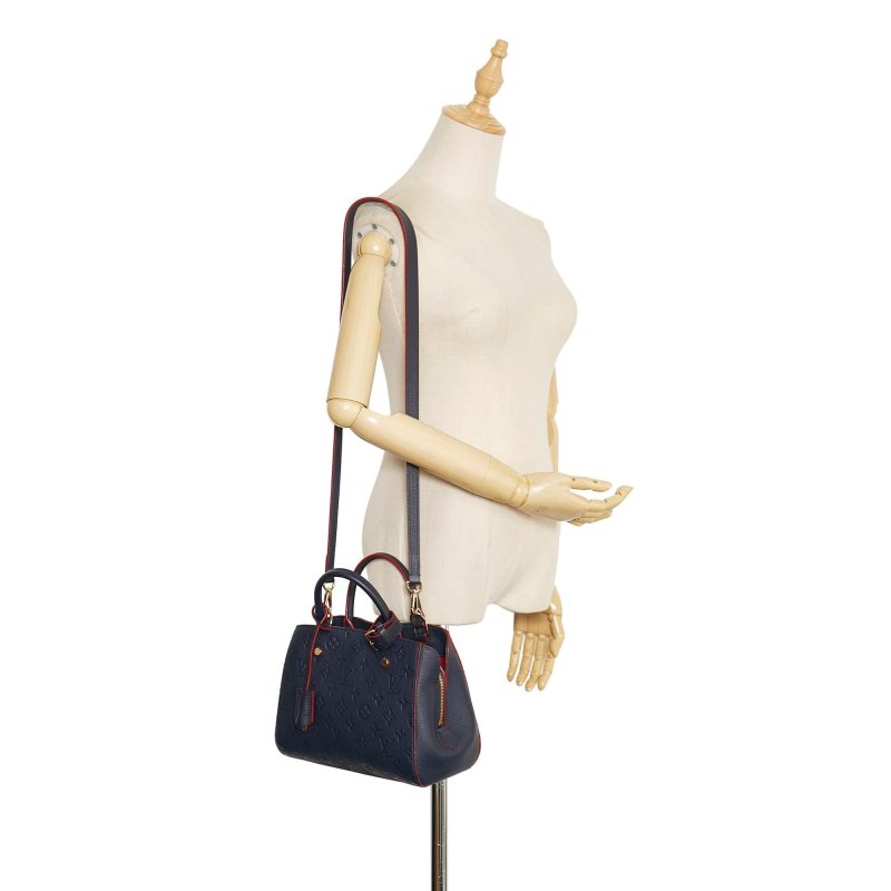 Louis Vuitton Monogram Empreinte Montaigne BB (SHG-37666) - Barde - Image 5