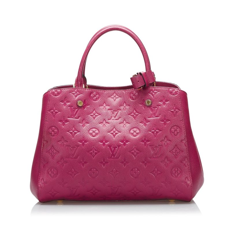 Louis Vuitton Monogram Empreinte Montaigne BB (SHG-37910) - Barde - Image 3