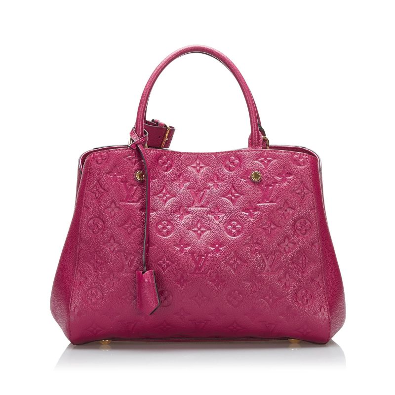 Louis Vuitton Monogram Empreinte Montaigne BB (SHG-37910) - Barde