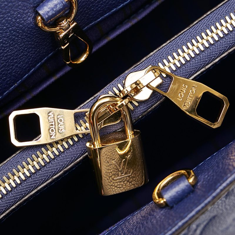 Louis Vuitton Monogram Empreinte Montaigne BB (SHG-37961) - Barde - Image 9