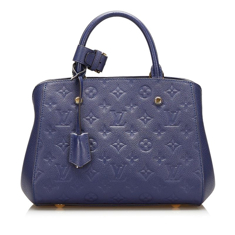 Louis Vuitton Monogram Empreinte Montaigne BB (SHG-37961) - Barde