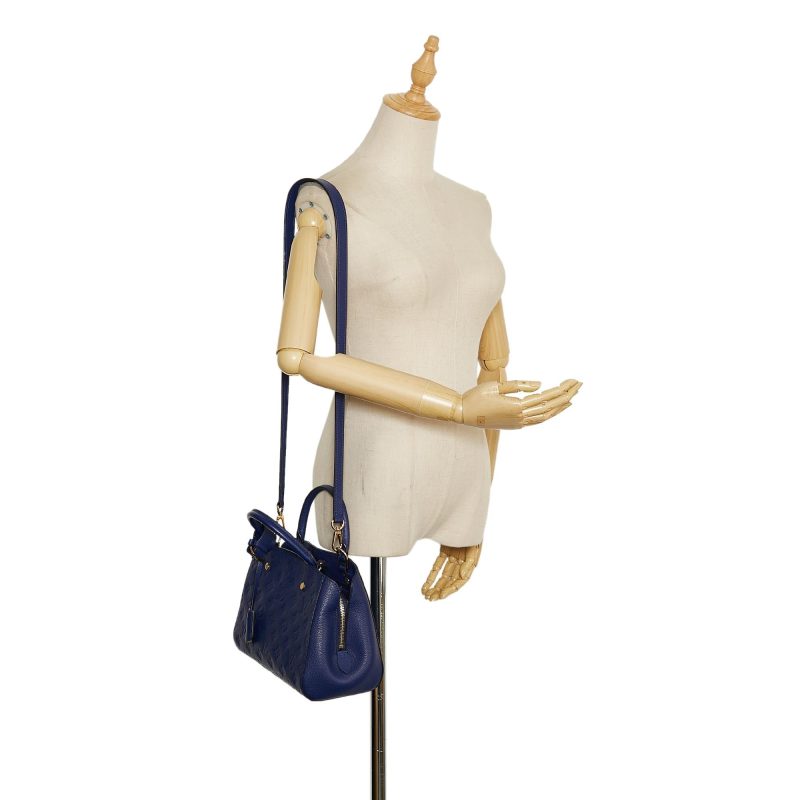 Louis Vuitton Monogram Empreinte Montaigne BB (SHG-37961) - Barde - Image 5