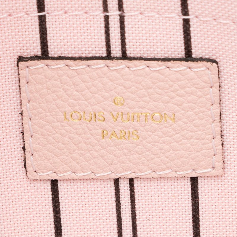 Louis Vuitton Monogram Empreinte Montaigne MM Satchel (SHF-21724) - Barde - Image 8