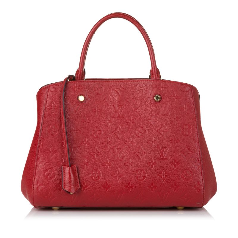 Louis Vuitton Monogram Empreinte Montaigne MM (SHG-34487) - Barde