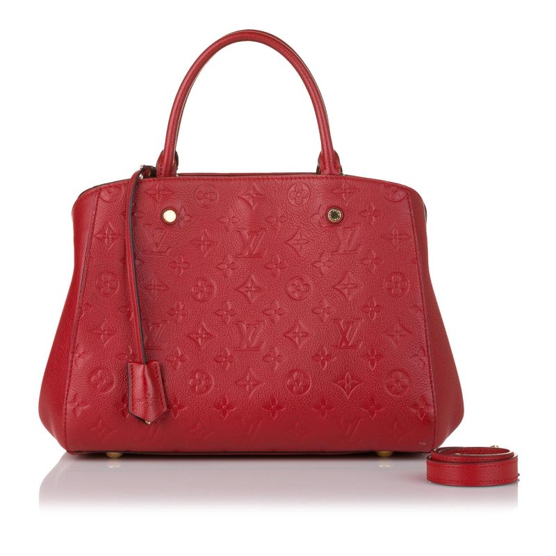Louis Vuitton Monogram Empreinte Montaigne MM (SHG-34487) - Barde - Image 5