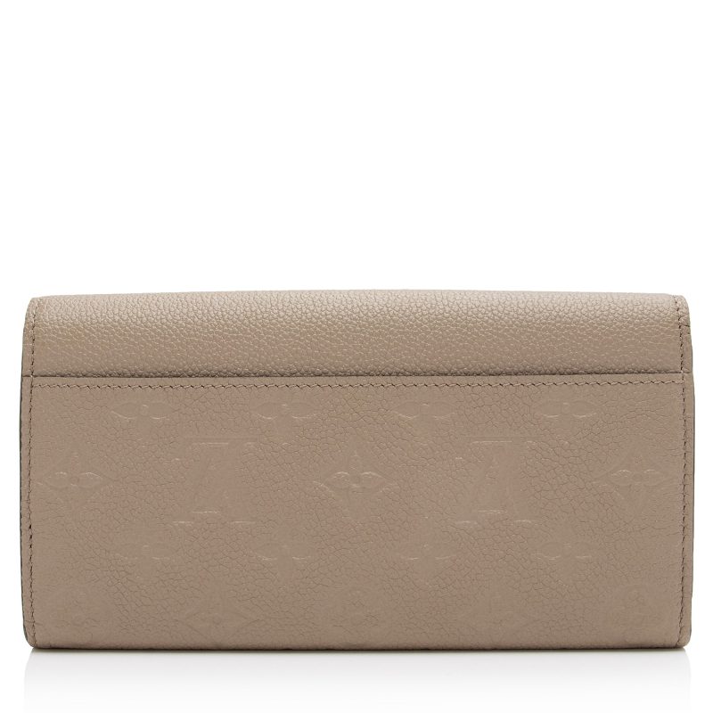 Louis Vuitton Monogram Empreinte Sarah Wallet (SHF-23115) - Barde - Image 3