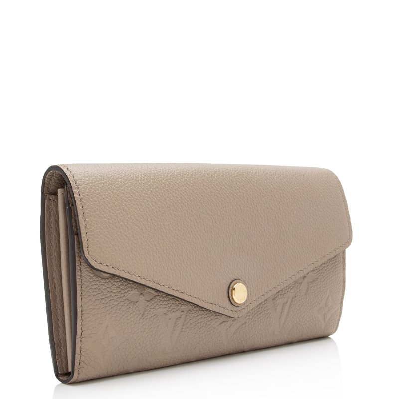 Louis Vuitton Monogram Empreinte Sarah Wallet (SHF-23115) - Barde - Image 2