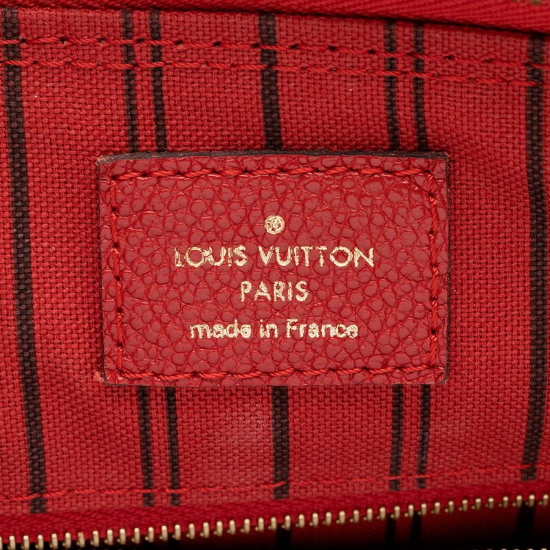 Louis Vuitton Monogram Empreinte Speedy Bandouliere 25 Satchel (SHF-15020) - Barde - Image 8