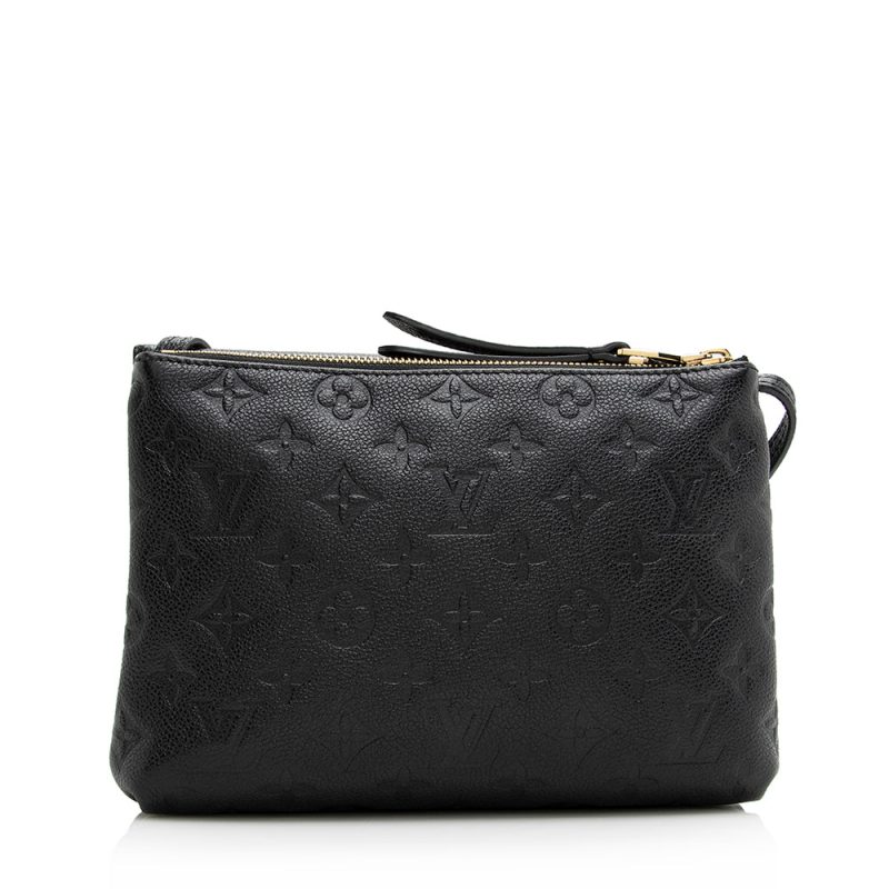 Louis Vuitton Monogram Empreinte Twinset Shoulder Bag (SHF-21462) - Barde - Image 3
