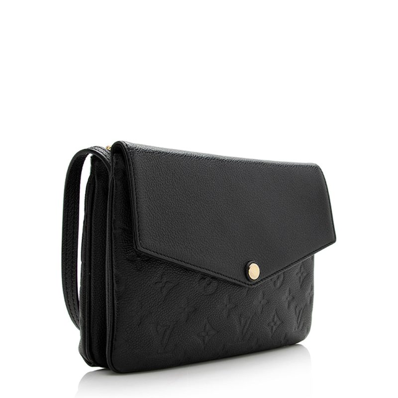 Louis Vuitton Monogram Empreinte Twinset Shoulder Bag (SHF-21462) - Barde - Image 2