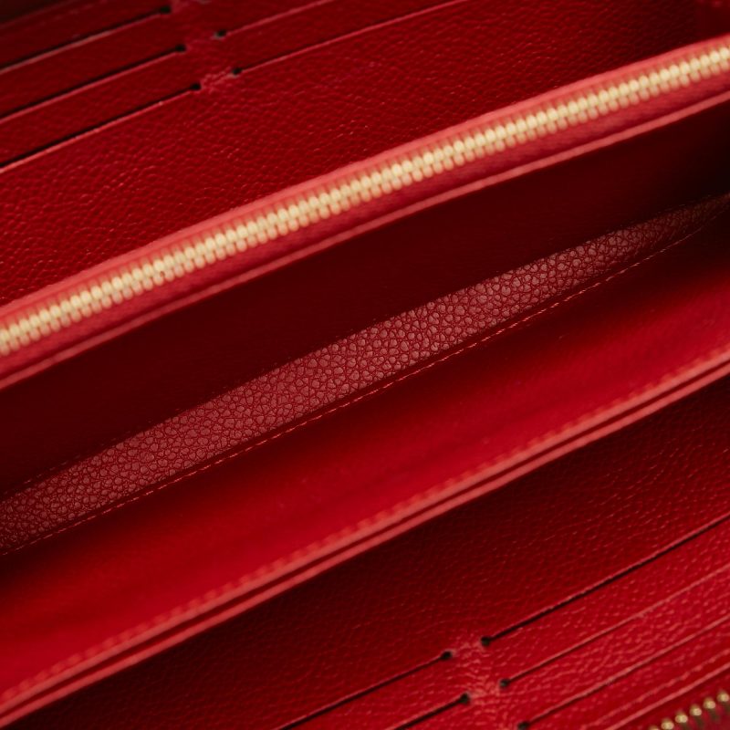 Louis Vuitton Monogram Empreinte Zippy Long Wallet (SHG-35764) - Barde - Image 5