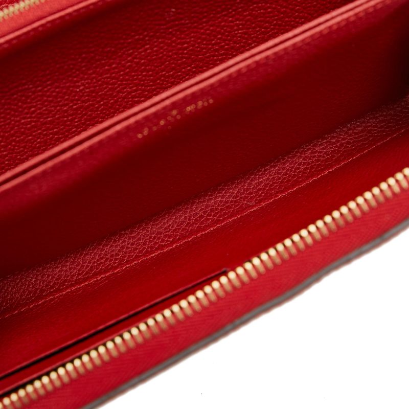 Louis Vuitton Monogram Empreinte Zippy Long Wallet (SHG-35764) - Barde - Image 6