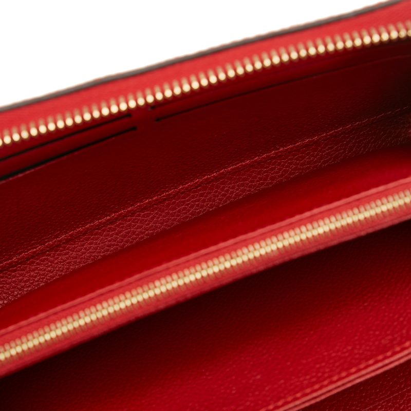 Louis Vuitton Monogram Empreinte Zippy Long Wallet (SHG-35764) - Barde - Image 7