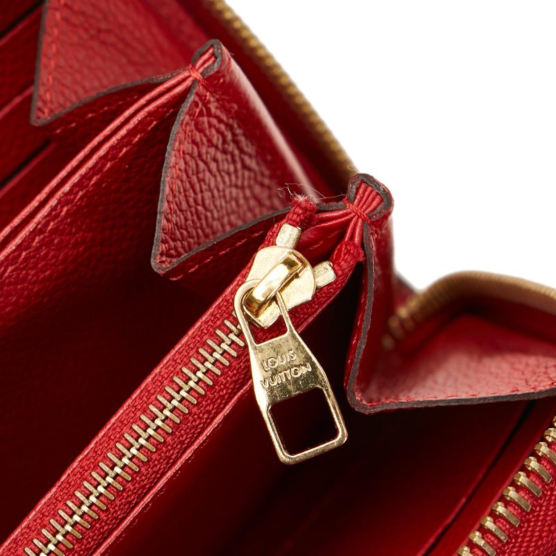 Louis Vuitton Monogram Empreinte Zippy Long Wallet (SHG-35764) - Barde - Image 10