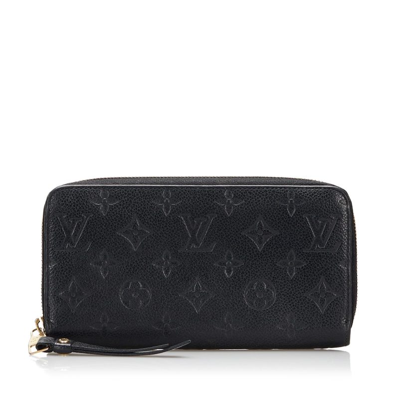Louis Vuitton Monogram Empreinte Zippy Long Wallet (SHG-37553) - Barde