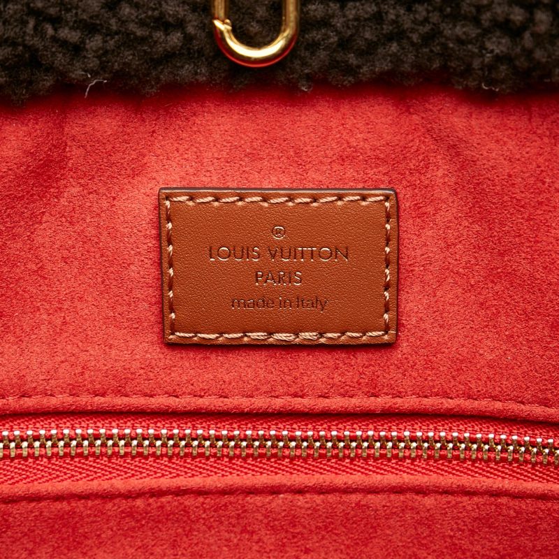Louis Vuitton Monogram Giant Shearling Teddy Onthego GM (SHG-37287) - Barde - Image 7