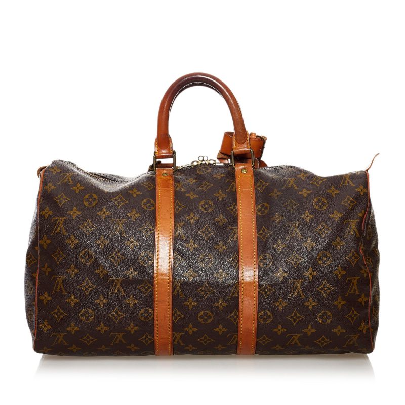 Louis Vuitton Monogram Keepall 45 (SHG-34130) - Barde - Image 3