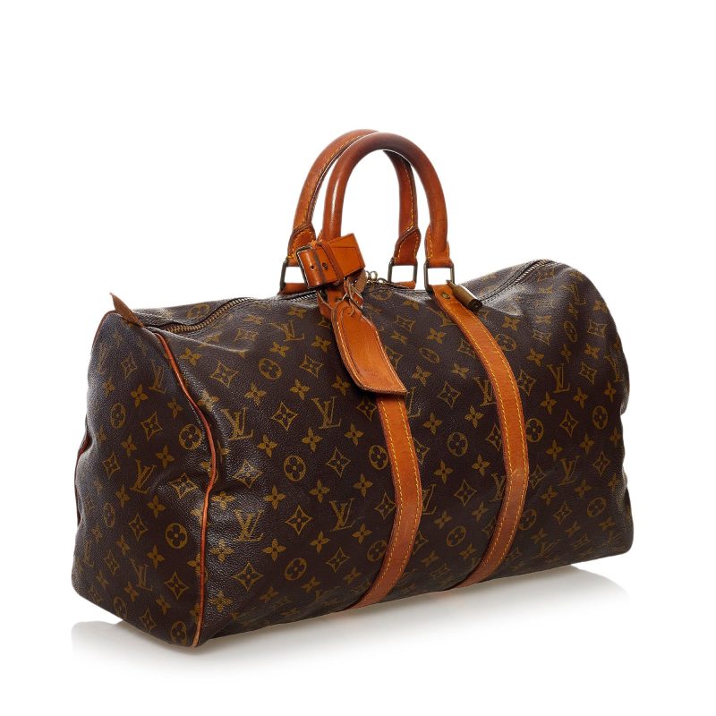 Louis Vuitton Monogram Keepall 45 (SHG-34130) - Barde - Image 2