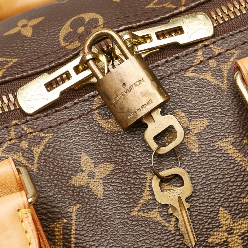 Louis Vuitton Monogram Keepall 45 (SHG-34484) - Barde - Image 9