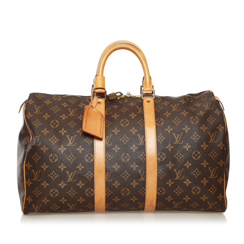 Louis Vuitton Monogram Keepall 45 (SHG-34484) - Barde