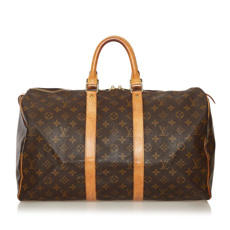 Louis Vuitton Monogram Keepall 45 (SHG-34931) - Barde